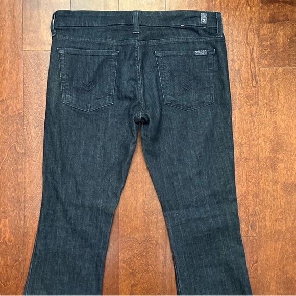 7 For All Mankind Lexie Petite “A” Pocket Bootcut Jeans, Size 29 - Picture 8 of 13